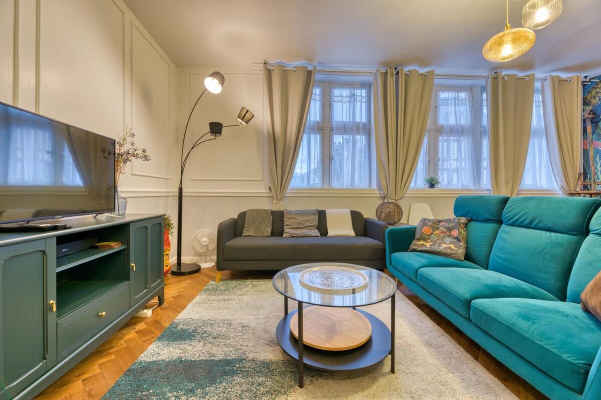 Vieux Marche Sublime Appartement Avec Ascenseur Руан Экстерьер фото